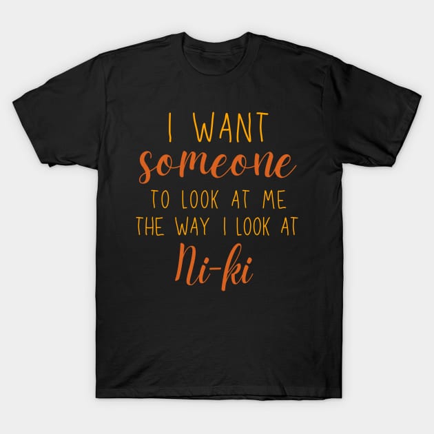 Look at Ni-ki ENHYPEN T-Shirt by wennstore